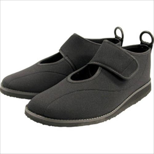 すたこらさんソフト07 着脱 簡単 介護シューズ 27cm~27.5cm ブラック