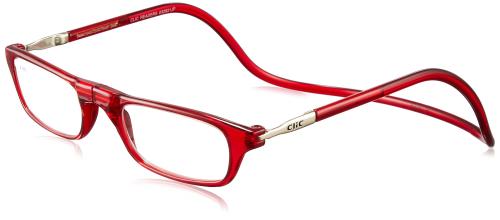 (クリックリーダー)Clic Readers 老眼鏡・リーディンググラス レッド +1.00 老眼