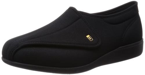 [カイホシュギ] 介護シューズ 軽量 幅広4E KHS M900 メンズ ブラックストレッチ 24.0 cm 4E