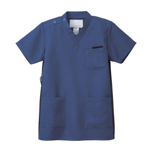 ナガイレーベン NAGAILEBEN 男女兼用上衣 RT5062 Sサイズ Rブルー