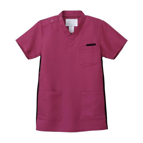 ナガイレーベン NAGAILEBEN 男女兼用上衣 RT5062 Sサイズ バーガンディ