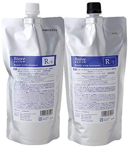 デミ ビオーブ ピュリム リペアスキャルプ シャンプー 450ml ＆ トリートメント 450g 詰め替え用 セット DEMI Biove purlym