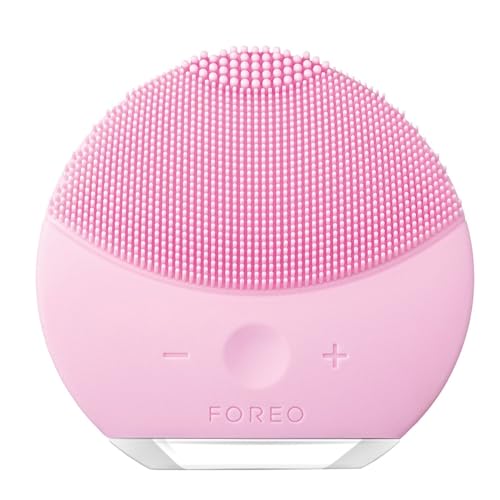 FOREO LUNA mini 2 電動洗顔ブラシ シリコーン製 音波振動 パールピンク 1個