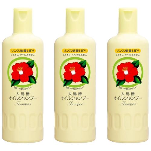 セット品大島椿 オイルシャンプー 400mL ×3個