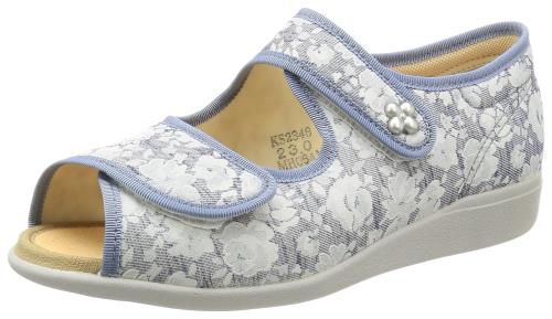 [カイホシュギ] サンダル 屋内履き ルームシューズ KHS-L133SL レディース ネイビー 22.0 cm 3E 7,188円