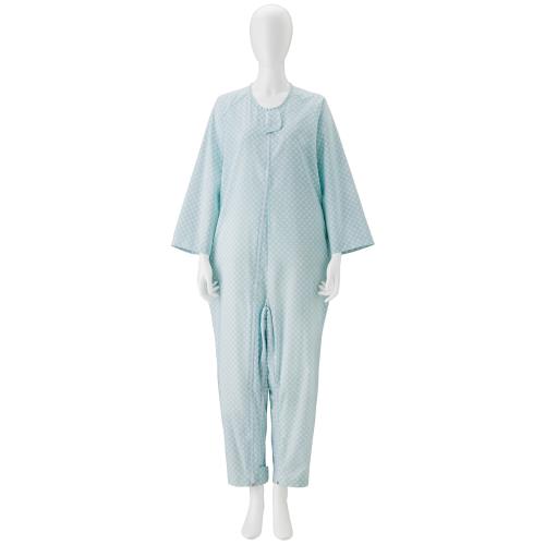 竹虎 竹虎介護ねまき ブルー Mサイズ