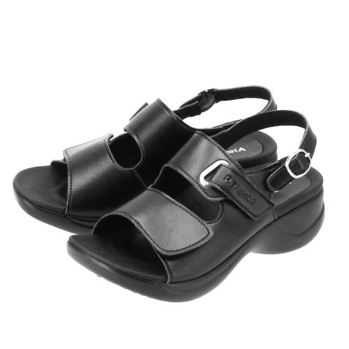 ワークサンダル リゲッタ ブラック 24.0-24.5cm RW1001