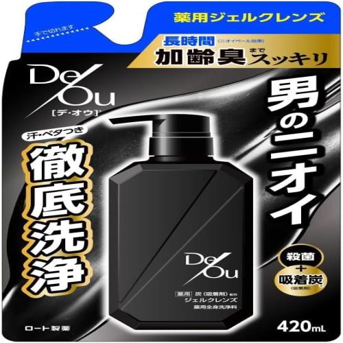 デ・オウ 薬用ジェルクレンズ （メントール） 詰め替え用 420mL × 4個セット
