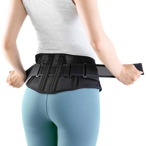 日進医療器骨盤ベルト サポーター コルセット 薄型メッシュ 通気性○ 男女兼用 日本製 (S-M(70〜90?))