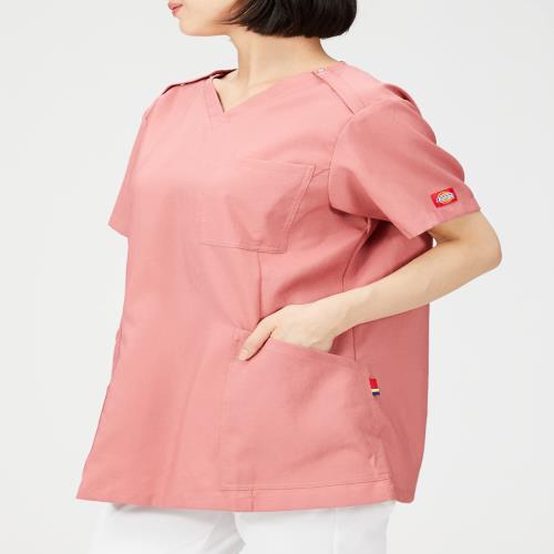 ディッキーズ] レディース 女性用 白衣 スクラブ 医療 ワ3 7071SC