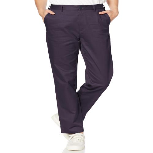 [ユナイト] 介護 女性用パンツ 医療 メディカル 女性用 レディース 綿混 スリット チノパンツ 抗菌防臭/ストレッチ UN0096 C-50 ダークネイビー 4L