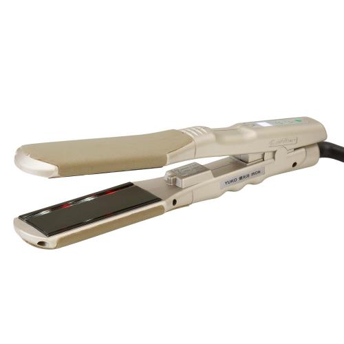 phiten(ファイテン) YUKO 健光浴 IRON 36mm ワイドプレート 美容師監修ヘアアイロン 美髪 LED