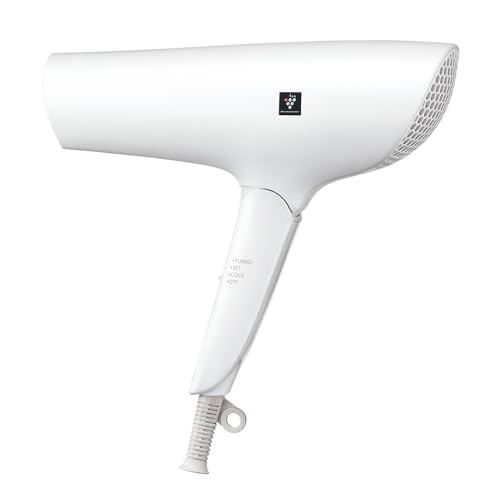 シャープ ドライヤー IB-P601-W プラズマクラスター ビューティ うるおい効果 静電気抑制 速乾 美髪ケア シンプル操作 ルミナスホワイト