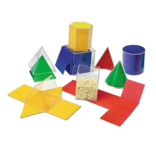 ラーニング リソーシーズ Folding Geometric Shapes(TM) 透明立体図形＆折りたたみ展開図 LER 0921の通販は
