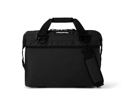 AO Coolers (エーオークーラーズ) 24パック キャンバス ソフトクーラー ブラック 23L 軽量 保冷 クーラーボックス クーラーバッグ 保冷バッグ アウトドア キャンプ ピクニック (日本正規品) 正規品5年保証