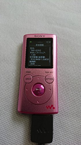 SONY ウォークマン Eシリーズ 2GB ピンク NW-E052/P