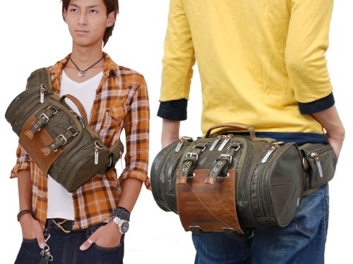 DEVICE Work 4way ヒップバッグ -カーキ