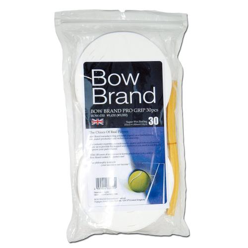 BOWBRAND(ボウブランド) オーバーグリップテープ30本巻 ウェットタイプホワイト BOW030