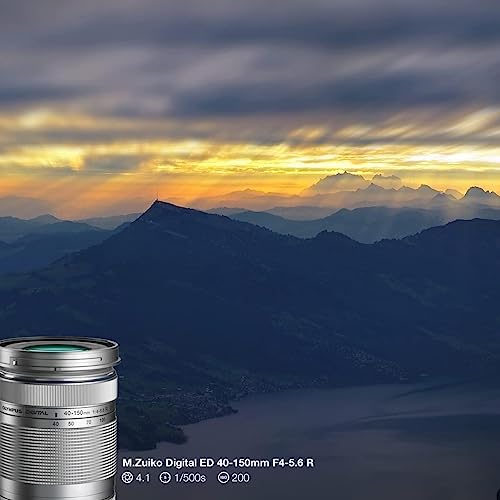 OLYMPUS 望遠ズームレンズ M.ZUIKO DIGITAL 40-150mm F4.0-5.6 R シルバー