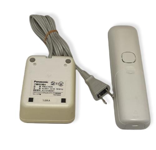 パナソニック おたっくす デジタルコードレスFAX 子機1台付き 1.9GHz DECT準拠方式 ホワイト KX-PD301DL-W