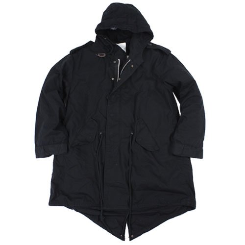 (ヒューストン)HOUSTON M-51PARKA 5409M モッズコート青島モデル BLACK ブラック S