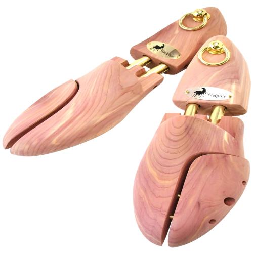 [スレイプニル] 別格の品質 高級靴用 シューキーパー 木製 メンズ トラディショナル モデル レッドシダー シューツリー 革靴 スニーカー ローファー 吸湿 消臭 シワ伸ばし 乾燥 幅広 40(25.0cm)