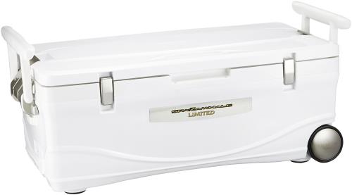 シマノ(SHIMANO) クーラーボックス 大型 45L スペーザ ホエール リミテッド キャスター付 450HC-045L 釣り用 アイスホワイト