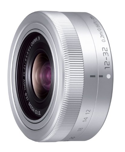 パナソニック(Panasonic) 標準ズームレンズ マイクロフォーサーズ用 ルミックス G VARIO 12-32mm/F3.5-5.6 ASPH./MEGA O.I.S. シルバー H-FS12032-S