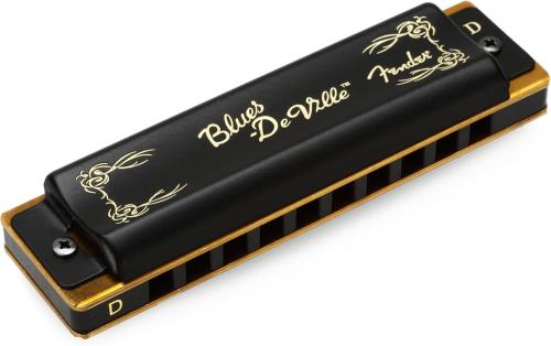 Fender ハーモニカ Blues DeVille Harmonica, Key of D