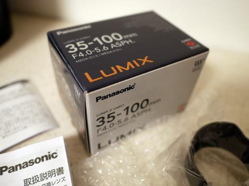 パナソニック(Panasonic) 望遠ズームレンズ マイクロフォーサーズ用 ルミックス G VARIO 35-100mm/F4.0-5.6 ASPH./MEGA O.I.S. ブラック H-FS35100-K