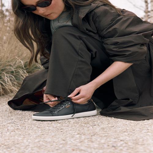 [エコー] スニーカー ECCO SOFT 7 430003 BLACK EU 36(22.5 cm) 2.5E