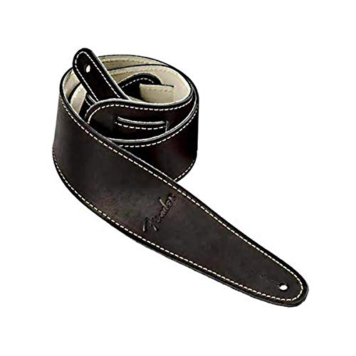 Fender ストラップ Fender? Ball Glove Leather Strap, Brown