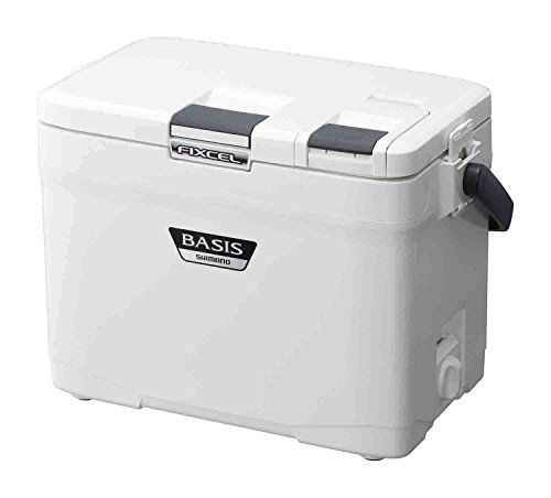 シマノ(SHIMANO) クーラーボックス 小型 12L フィクセル ベイシス 120UF-012N 釣り用 ピュアホワイト