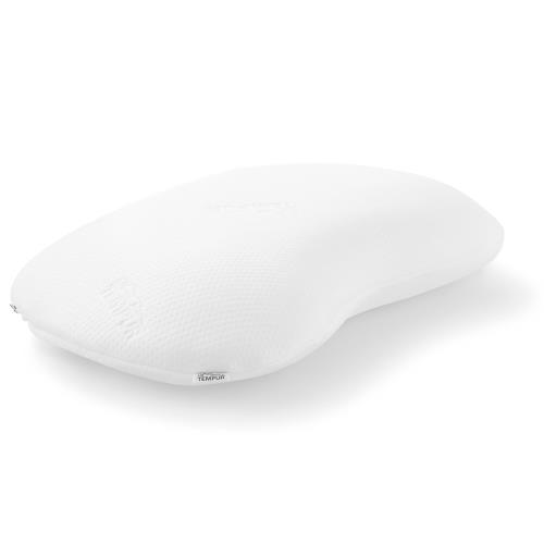 テンピュール(Tempur) 枕 まくら ソナタピロー ホワイト 首や肩にフィットする三日月型 首と肩を包み込みサポート カーブとフラットの両面使用可 仰向け/横向き可 M 高さ11cm やわらかめ 肩凝り 肩こりカバー洗濯可 防菌 防臭加工 [日本正規品] 低反発 83300207最大30日間お試