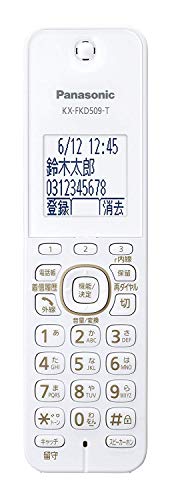 パナソニック RU・RU・RU デジタルコードレス電話機 親機のみ 1.9GHz DECT準拠方式 モカ VE-GDS02DL-T