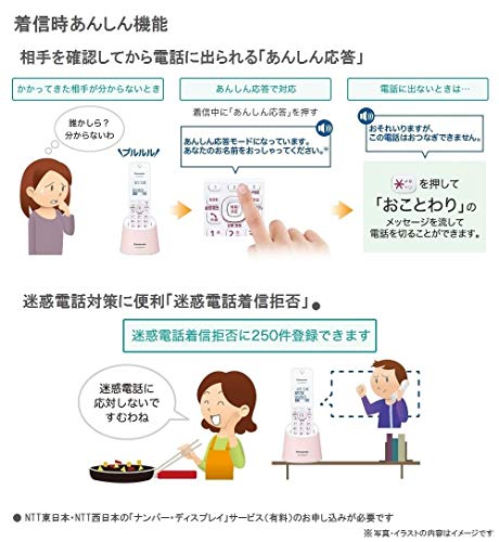 パナソニック RU・RU・RU デジタルコードレス電話機 親機のみ 1.9GHz DECT準拠方式 モカ VE-GDS02DL-T