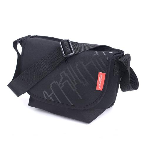 [マンハッタンポーテージ] ショルダーバッグ ネオプレン カジュアルメッセンジャー ブラック