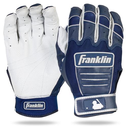 その他のスポーツ (Adult Large, Navy/Pearl) - Franklin Sports MLB CFX Pro Batting Gloves
