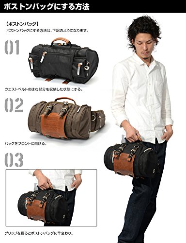 DEVICE Work 4way ヒップバッグ -ブラック/ブラック