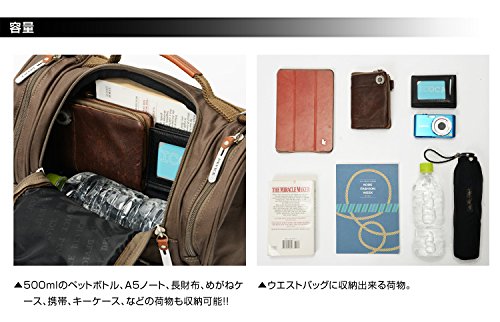 DEVICE Work 4way ヒップバッグ -ブラック/ブラック