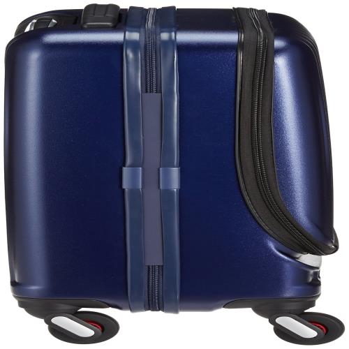 [フリクエンター] スーツケース ファスナー Clam Advance(クラムアドバンス) ストッパー付4輪キャリー フロントオープン 消音/静音キャスター 1-216 34L 46 cm 3.6kg コン