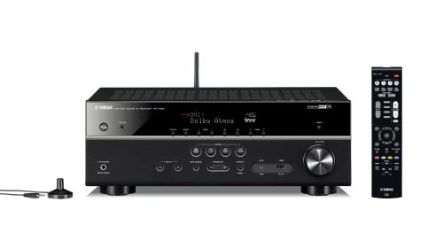 ヤマハ AVレシーバー RXV583(B) 7.1ch/Dolby AtmosDTS:X/Bluetooth/Wi-Fi/ネットワークオーディオ/ハイレゾ音源対応 ブラック RX-V583(B)