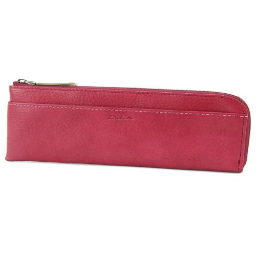[ダコタ] 長財布 L字ファスナー 本革 レディース レッド DA-35881-30
