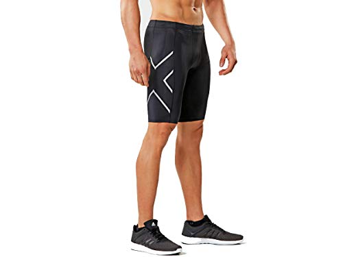 2XU(ツータイムズユー) TR2 コンプレッションショーツ MA3851B BLK/SIL メンズL