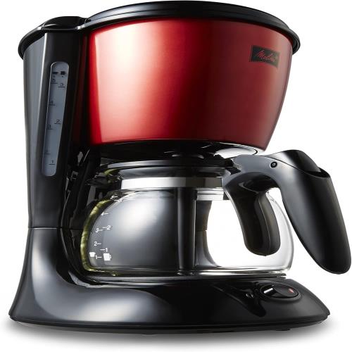 メリタ(Melitta) コーヒーメーカー ツイスト5杯用/保温機能付/ガラスポット/コンパクト/アイスコーヒー