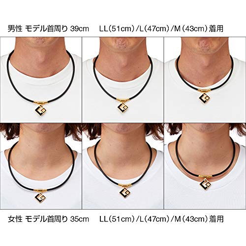 コラントッテ(Colantotte) TAO ステンレス鋼 ネックレス AURA プレミアムゴールド ABAPH52LL