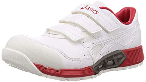 [アシックスワーキング] 安全靴/作業靴 ウィンジョブ CP305AC BOA JSAA A種先芯 耐滑ソール fuzeGEL搭載 メンズ ホワイト/ホワイト 28.0 cm 3E