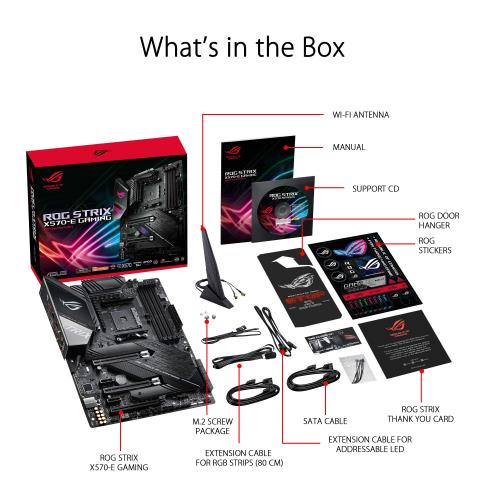 ASUS AMD AM4対応 マザーボード ROG STRIX X570-E GAMING ATX