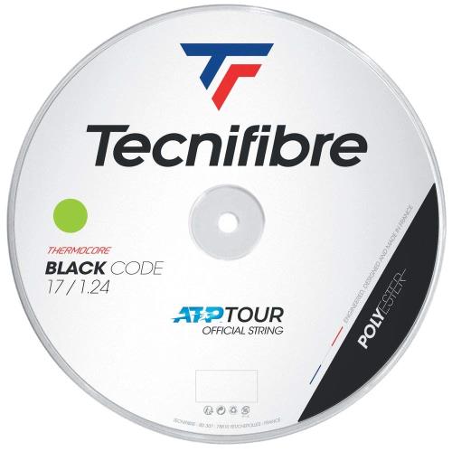 テクニファイバー Tecnifibre テニスガット・ストリング BLACK CODE 1.24mm 200mロール TFR411