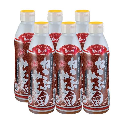 ねこぶみそ ６本セット とれたて！美味いもの市 (ねこぶみそ 合わせ ６本セット)